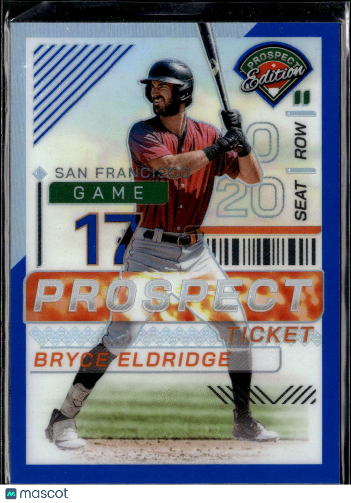 Bryce Eldridge 2024 Prospect Edition Prizm Blue /149 San Francisco Giants