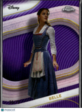 Belle 2025 Topps Chrome Disney Purple Refractor 56/75 #129