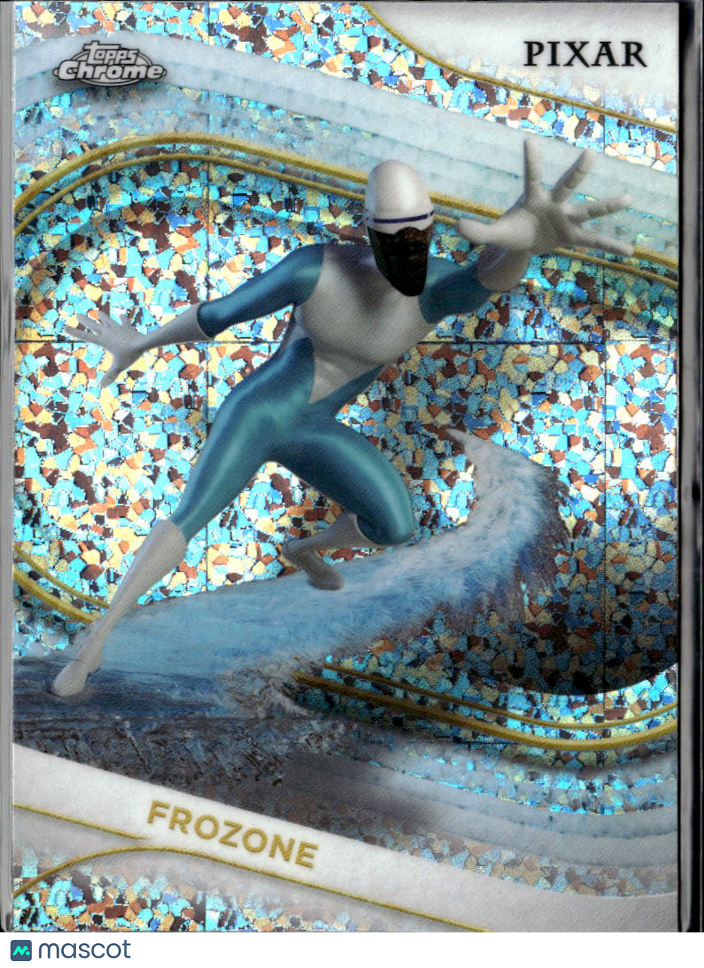 Frozone 2025 Topps Chrome Disney Mini Diamond Refractor #148