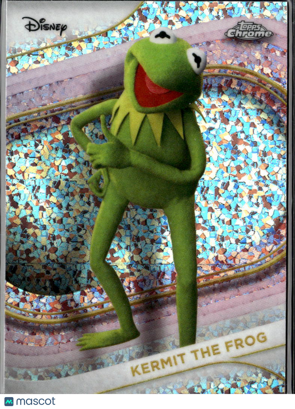 Kermit The Frog 2025 Topps Chrome Disney Mini Diamond Refractor #122