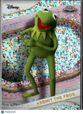 Kermit The Frog 2025 Topps Chrome Disney Mini Diamond Refractor #122