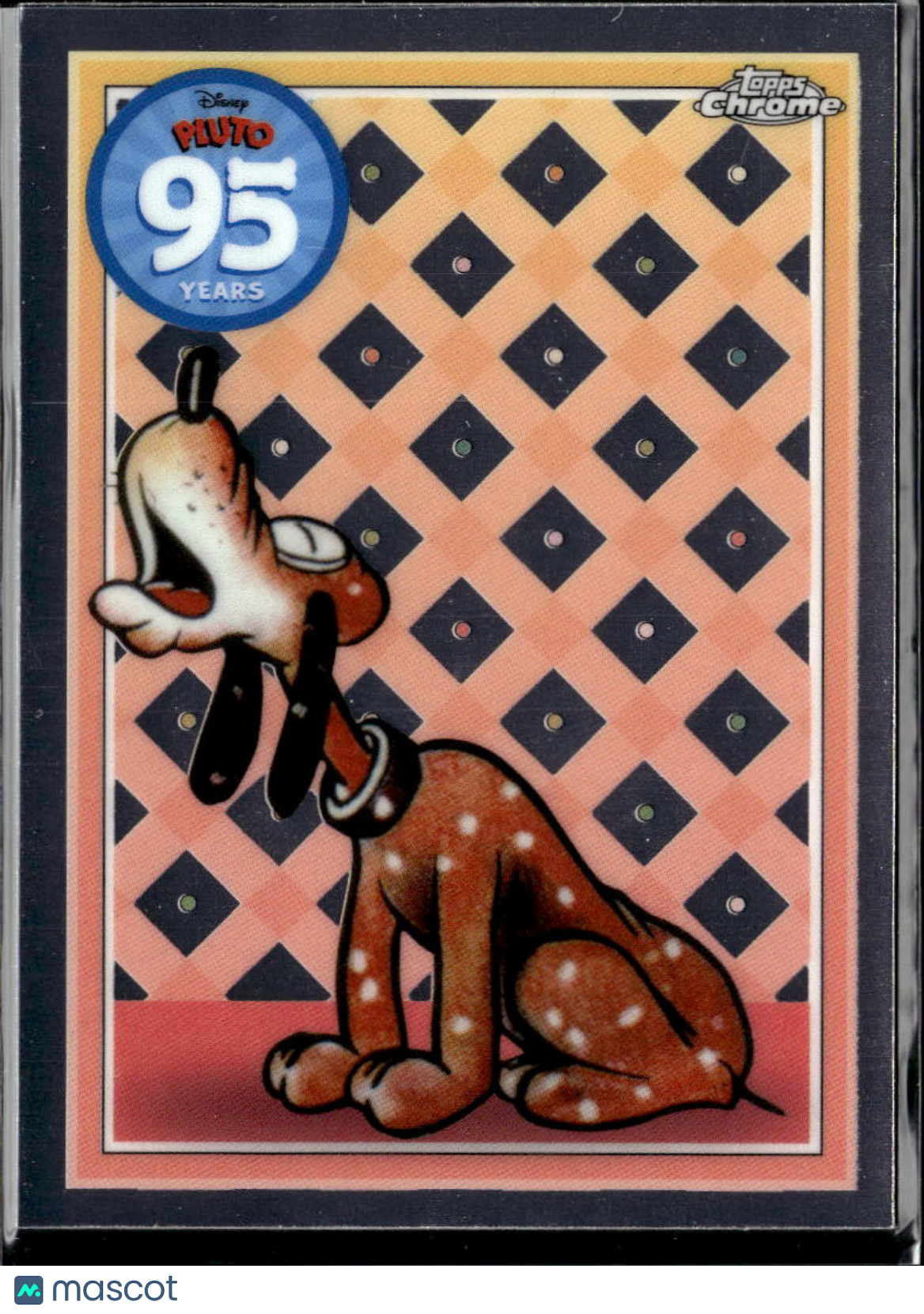 Pluto 2025 Topps Chrome Disney 95 Years #PL-3