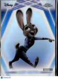 Judy Hopps 2026 Topps Chrome Disney Refractor 17/199 #CNE-62