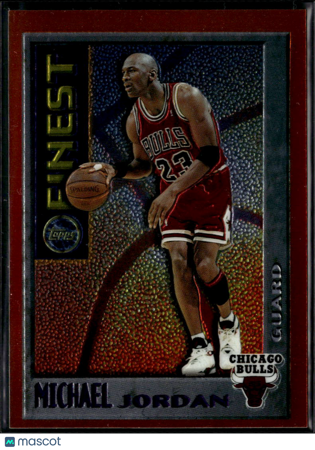 Michael Jordan 1995-96 Topps Finest Mystery Card #M1 Chicago Bulls