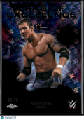 Randy Orton 2026 Topps Chrome WWE Eras of Excellence BLACK Refractor 1/10