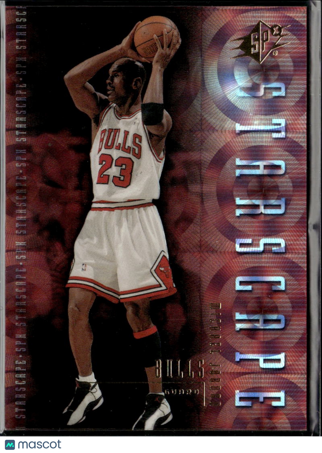 Michael Jordan 1999 Upper Deck SPx Starscape #ST1 Chicago Bulls