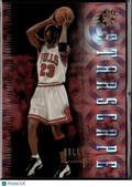 Michael Jordan 1999 Upper Deck SPx Starscape #ST1 Chicago Bulls