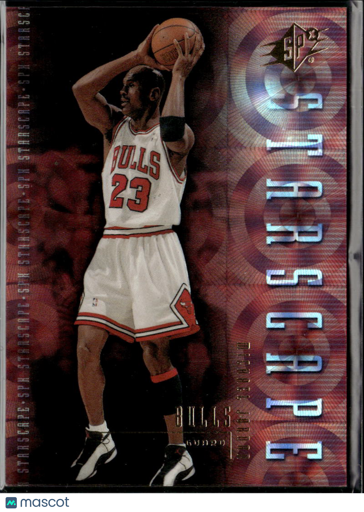 Michael Jordan 1999 Upper Deck SPx Starscape #ST1 Chicago Bulls
