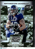 Dan Vitale 2016 Prizm Draft Rookie RC Camo /199 Northwestern Wildcats
