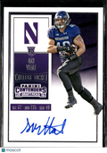 Dan Vitale 2016 Contenders Auto Autograph RC Northwestern Wildcats