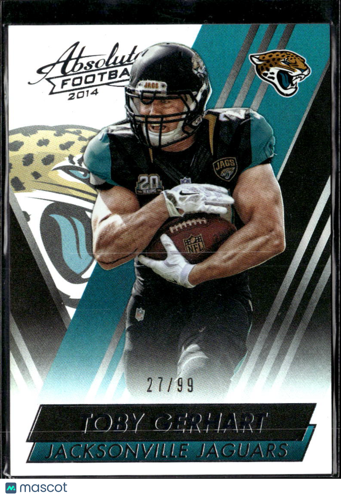 Toby Gerhart 2014 Absolute Spectrum 27/99 Jacksonville Jaguars