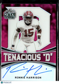 Ronnie Harrison 2018 Leaf Metal Auto Autograph RC /10 Alabama Crimson Tide
