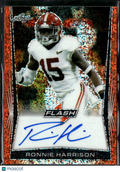 Ronnie Harrison 2018 Leaf Flash Auto Autograph RC 2/10 Alabama Crimson Tide