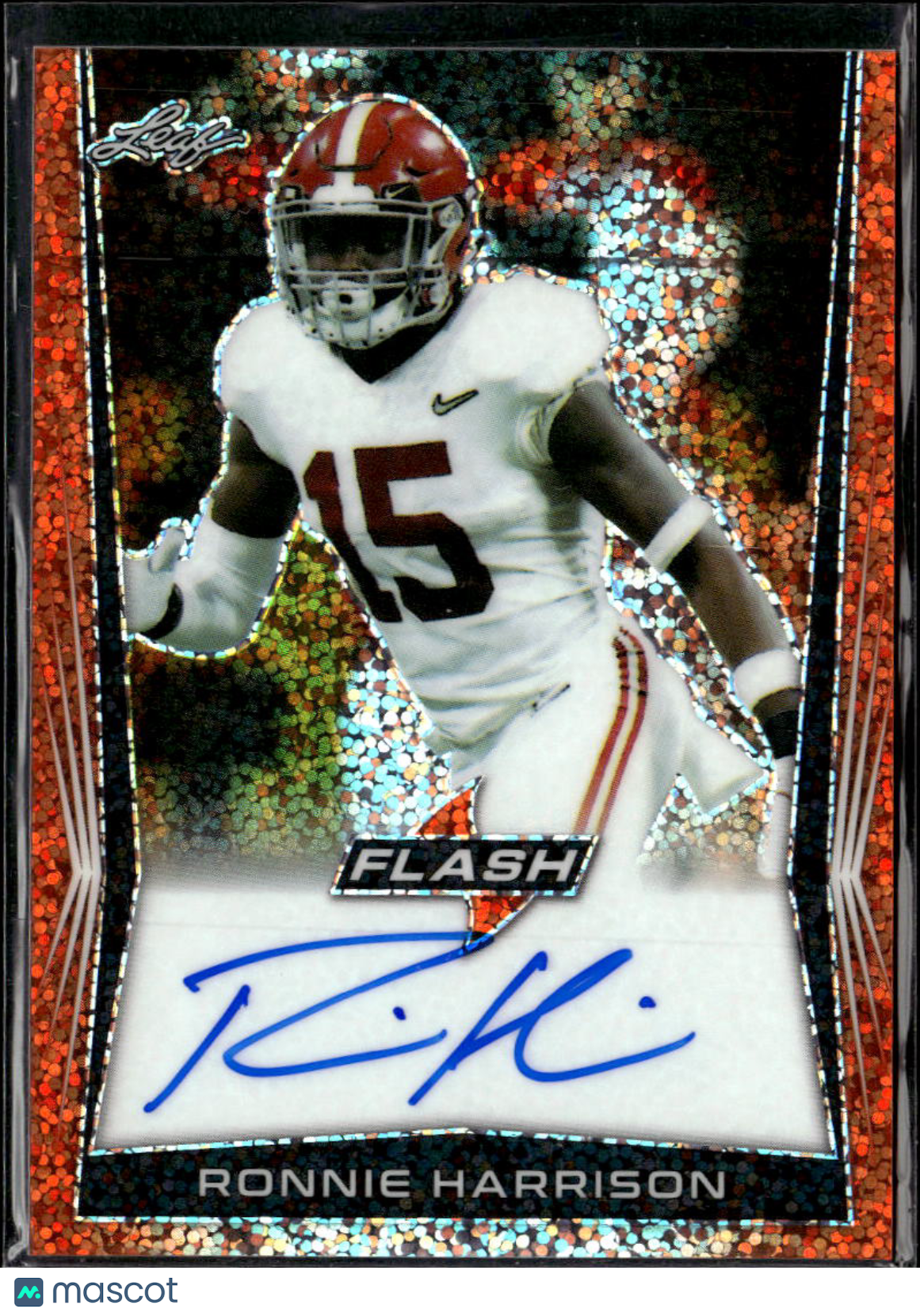 Ronnie Harrison 2018 Leaf Flash Auto Autograph RC 2/10 Alabama Crimson Tide