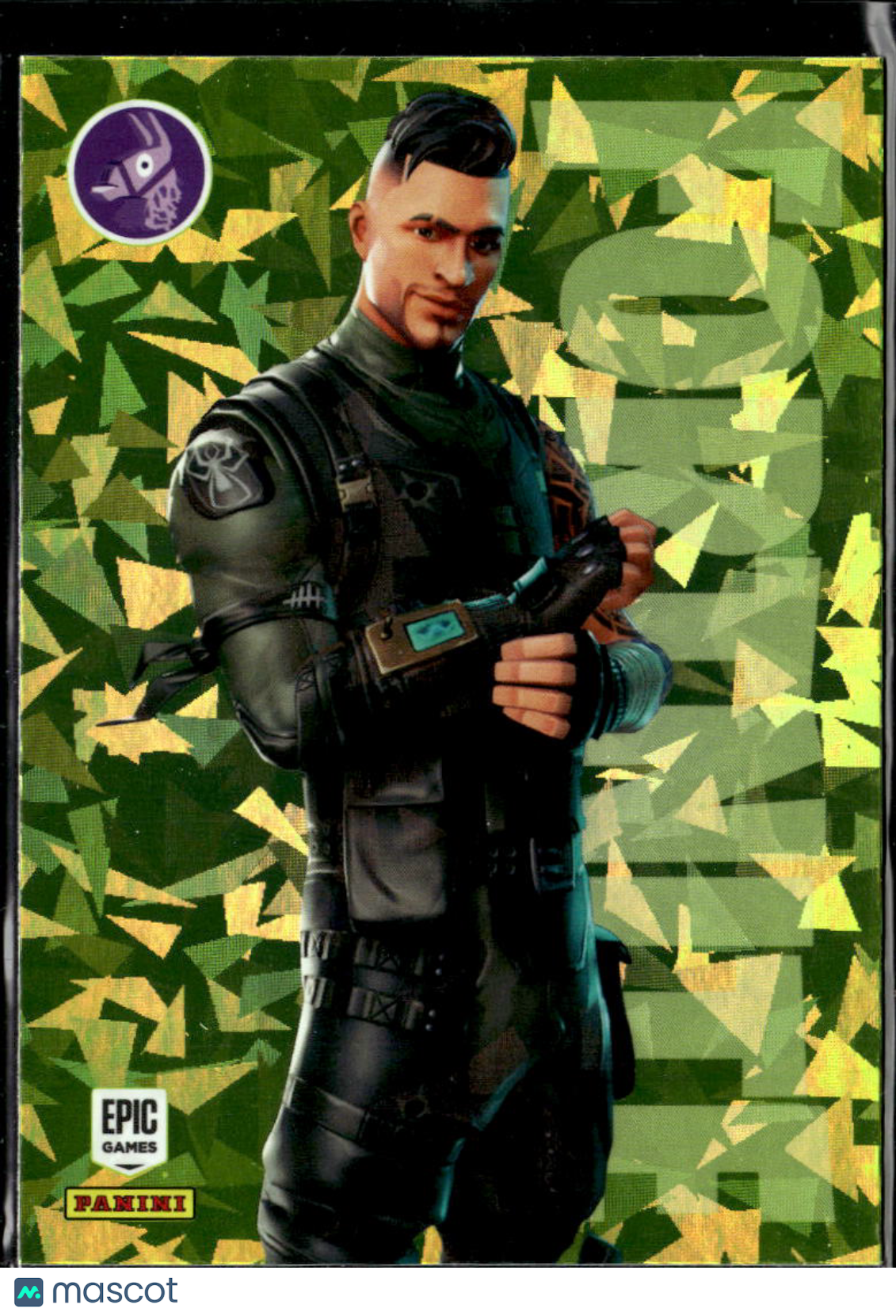Squad Leader 2021 Panini Fortnite Series 3 Cracked Ice Epic Outfit #183