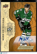 Miro Heiskanen 2018-19 Upper Deck Engrained Auto Autograph RC Dallas Stars
