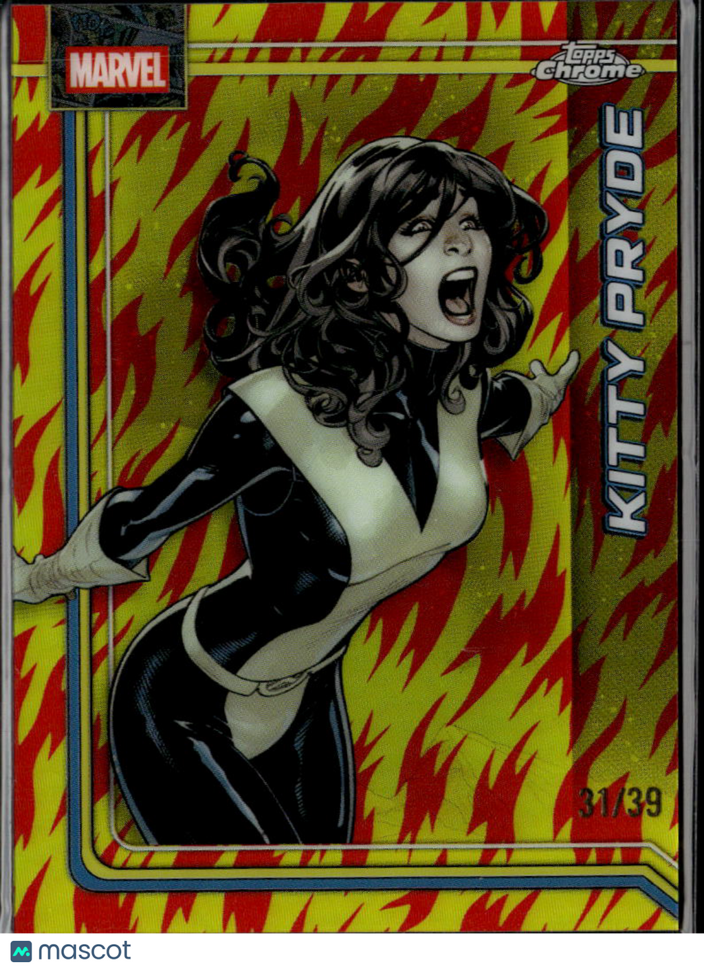 Kitty Pryde 2026 Topps Chrome Marvel Human Torch Refractor 31/39 #66