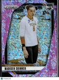 Madisen Skinner 2025 Panini Prizm NIL Pink Shimmer Texas Longhorns