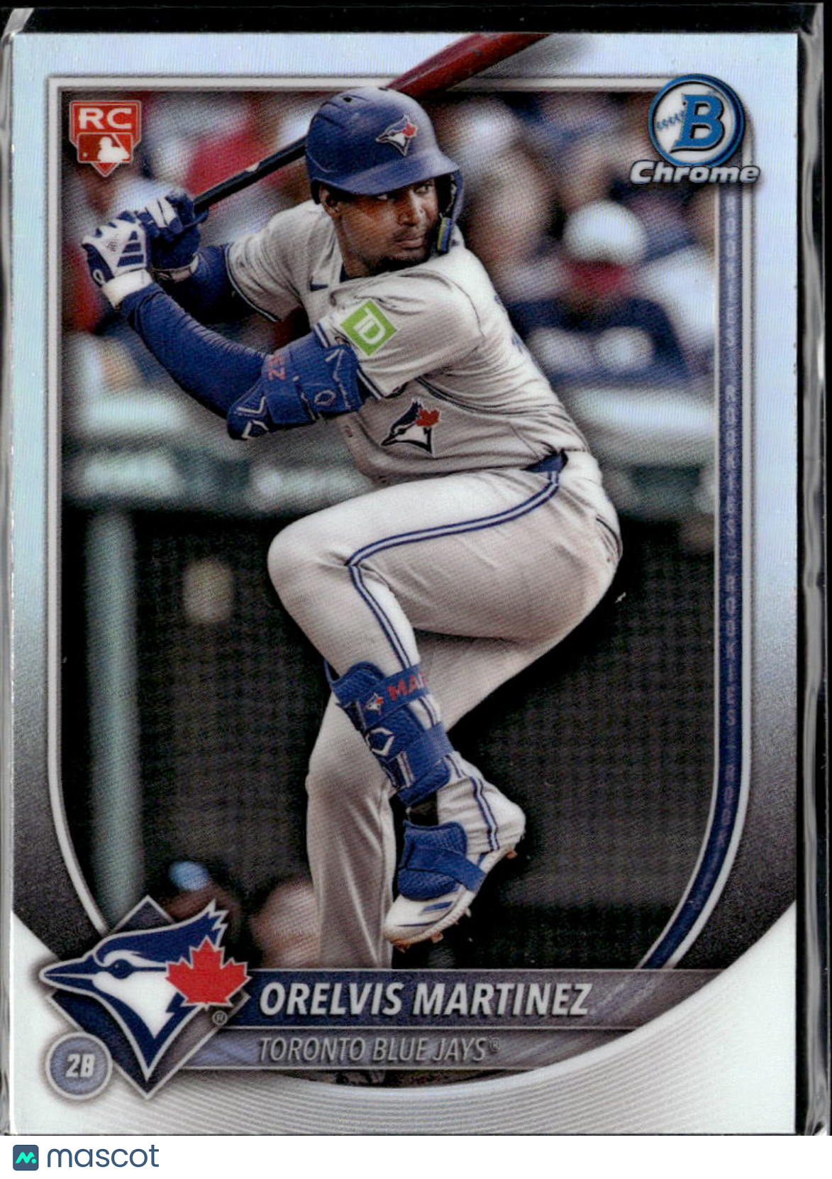 Orelvis Martinez 2025 Bowman Chrome RED Rookie Refractor RC Toronto Blue Jays