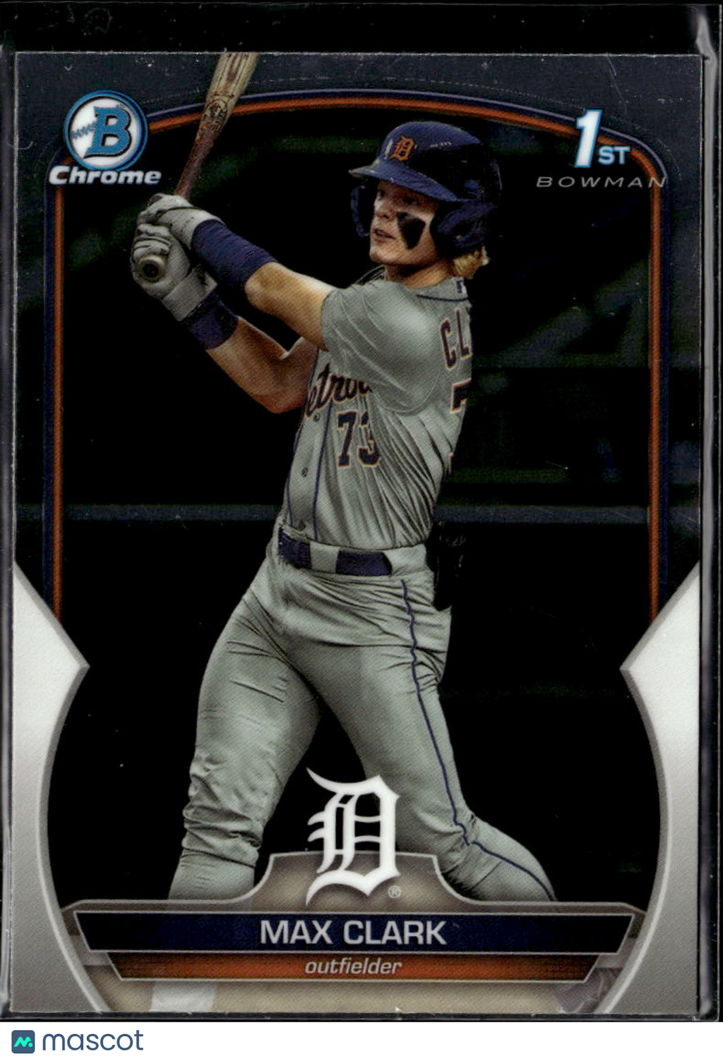 Max Clark 2023 Bowman Chrome 1st Rookie RC Detroit Tigers