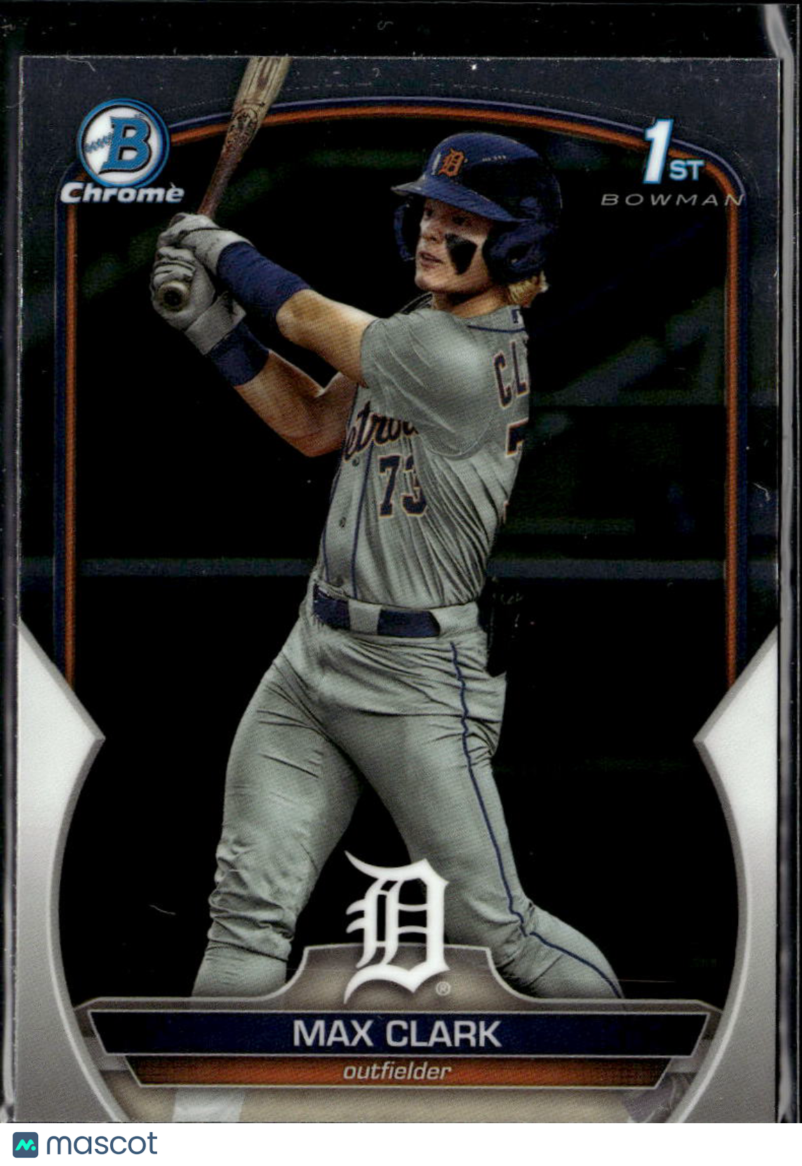 Max Clark 2023 Bowman Chrome 1st Rookie RC Detroit Tigers