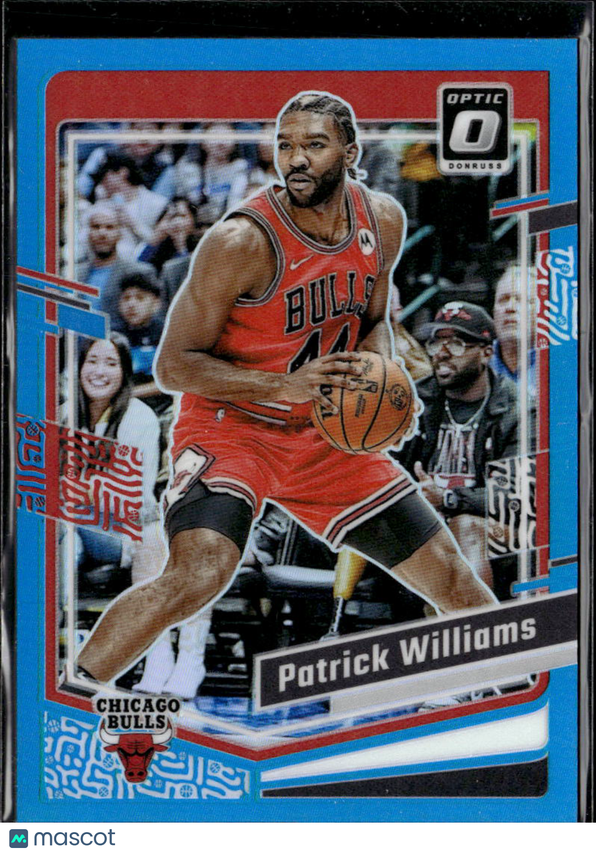 Patrick Williams 2023-24 Optic Aqua Prizm /249 Chicago Bulls