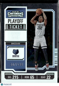 Desmond Bane 2024 Contenders Playoff Ticket /249 Memphis Grizzlies