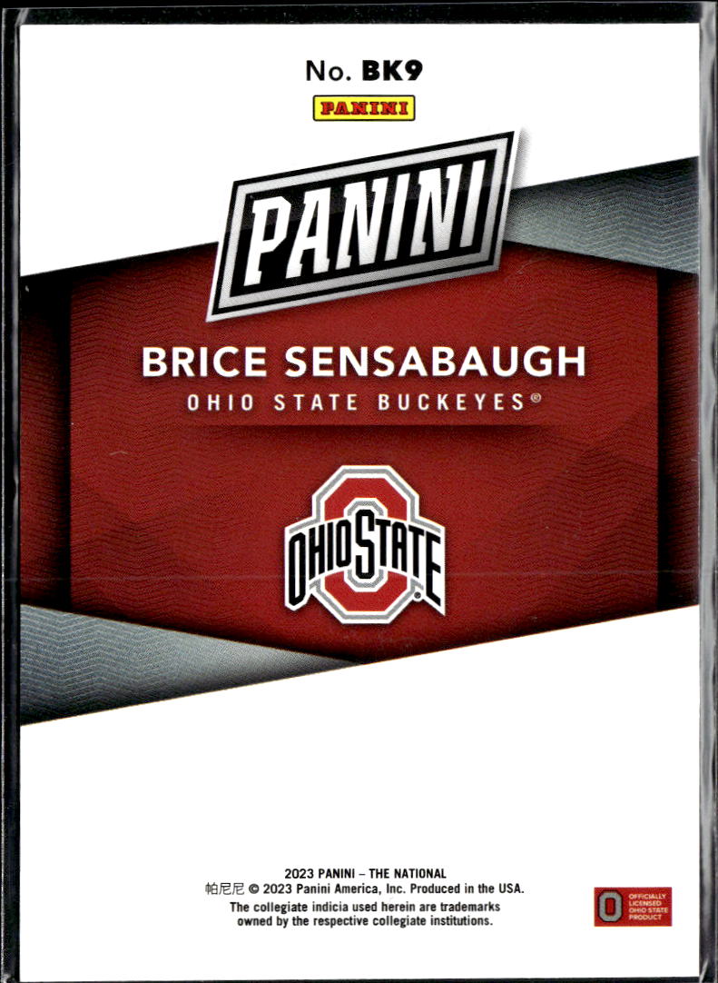 Brice Sensabaugh 2023 Panini The National /599 Ohio State Buckeyes
