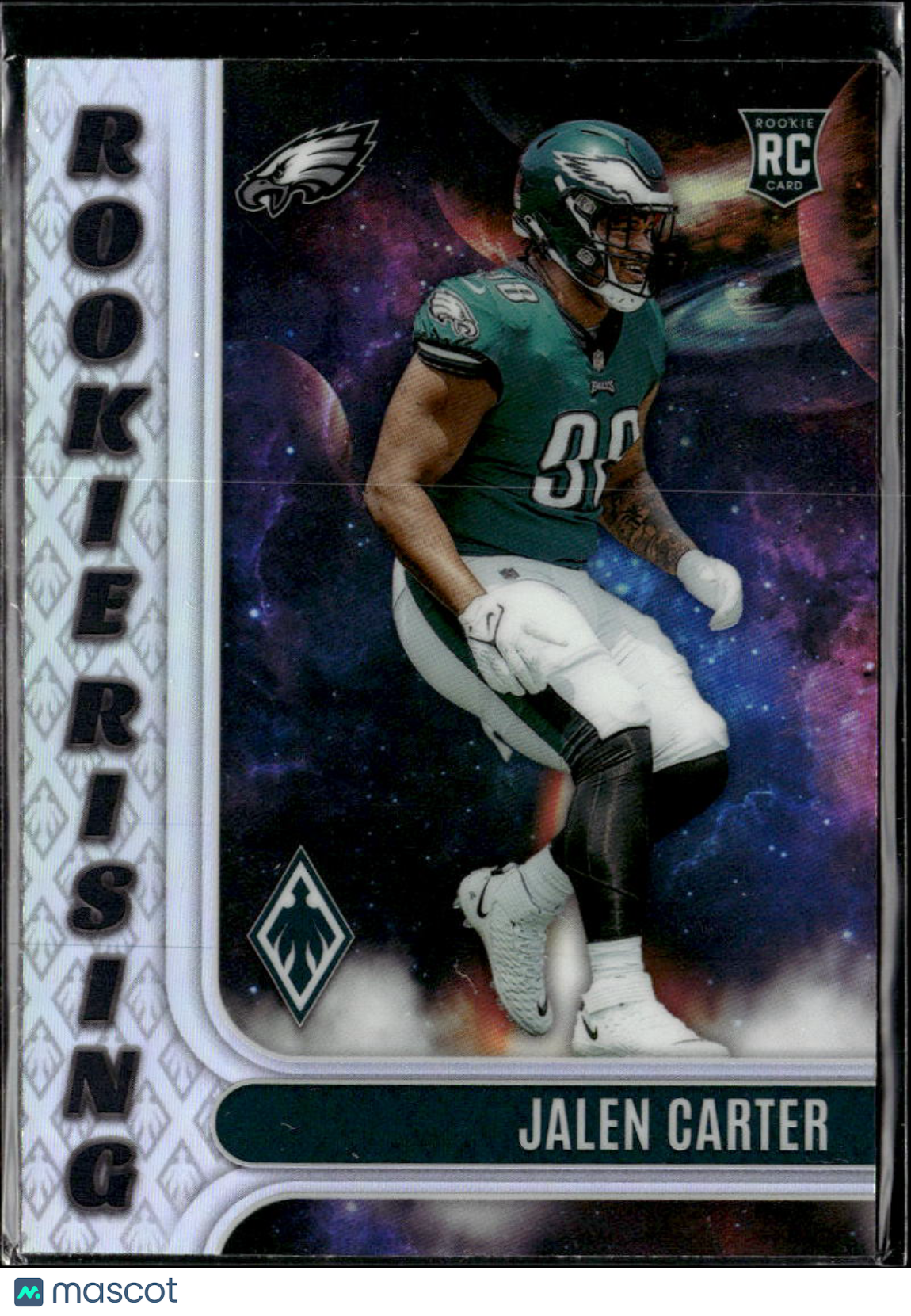Jalen Carter 2023 Phoenix Rookie Rising RC Philadelphia Eagles