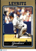 Jim Leyritz 2005 Topps Gold 95/500 New York Yankees