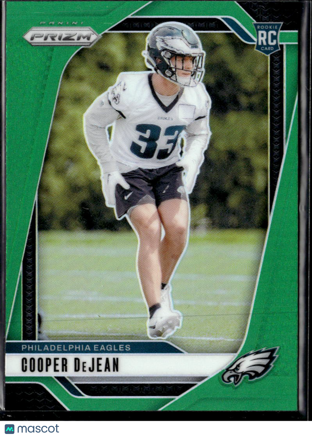Cooper DeJean 2024 Prizm RC Green Rookie Philadelphia Eagles