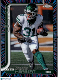 Khalil Herbert 2025 Topps Chrome Neon Pulse Refractor New York Jets