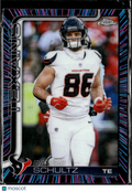 Dalton Schultz 2025 Topps Chrome Neon Pulse Refractor Houston Texans