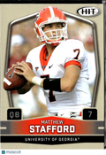 Matthew Stafford 2009 SAGE HIT Rookie RC LA Rams Georgia Bulldogs
