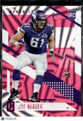 Joe Berger 2017 Unparalleled RC Rookie Pink Wedges Minnesota Vikings