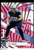 Ben Jones 2017 Unparalleled RC Rookie Pink Wedges Tennessee Titans