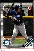 Julio Rodriguez 2019 Bowman 1st Rookie RC Seattle Mariners
