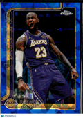 LeBron James 2026 Topps Chrome Blue Sapphire #1 Los Angeles Lakers