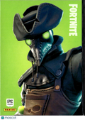 Plague 2019 Panini Fortnite Series 1 Epic Outfit #226