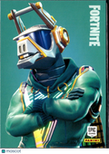 DJ Yonder 2019 Panini Fortnite series 1 Epic Outfit #207