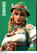 Heidi 2019 Panini Fortnite Series 1 Epic Outfit #220
