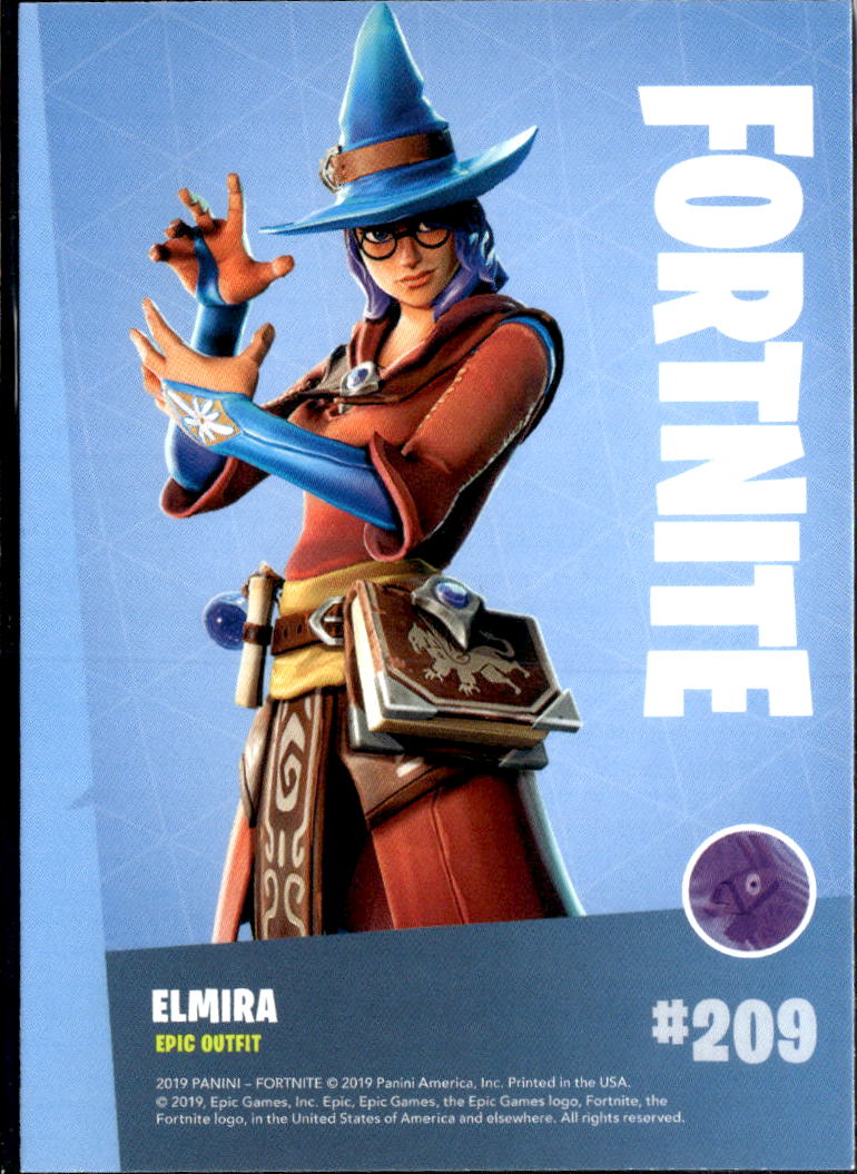 Elmira 2019 Panini Fortnite series 1 Epic outfit #209