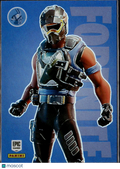 Wake Rider 2021 Panini Fortnite Series 3 Rare Outfit Opti-Chrome #93