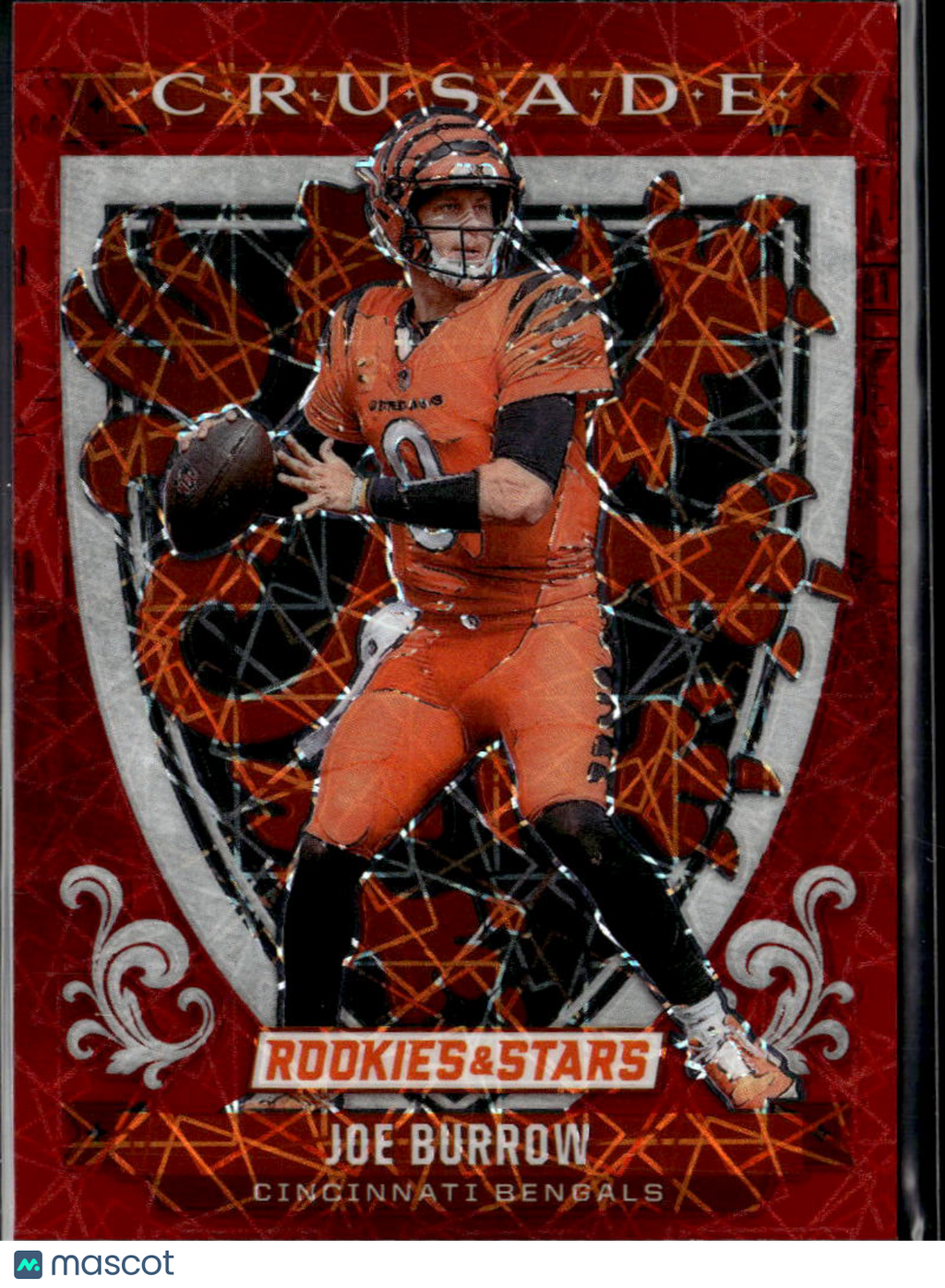 Joe Burrow 2025 Rookies & Stars Crusade Red Cincinnati Bengals