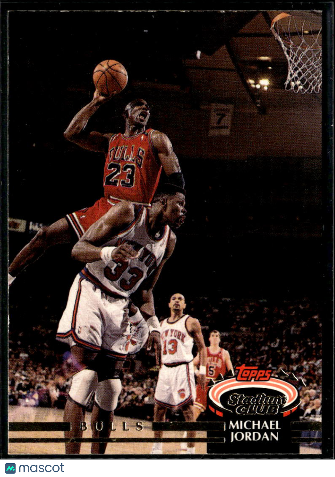 Michael Jordan 1992 Topps Stadium Club #1 Chicago Bulls