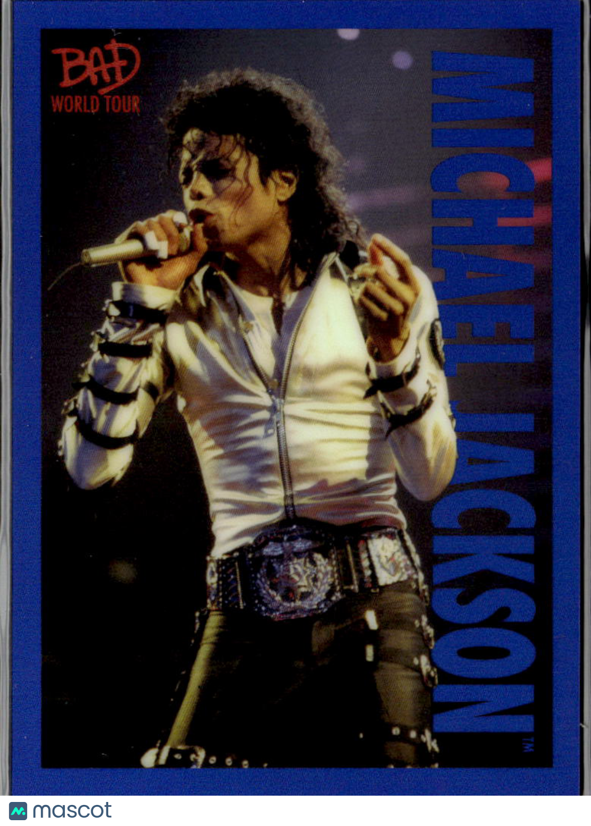 Michael Jackson 2025 Keepsake Bad World Tour Purple #70