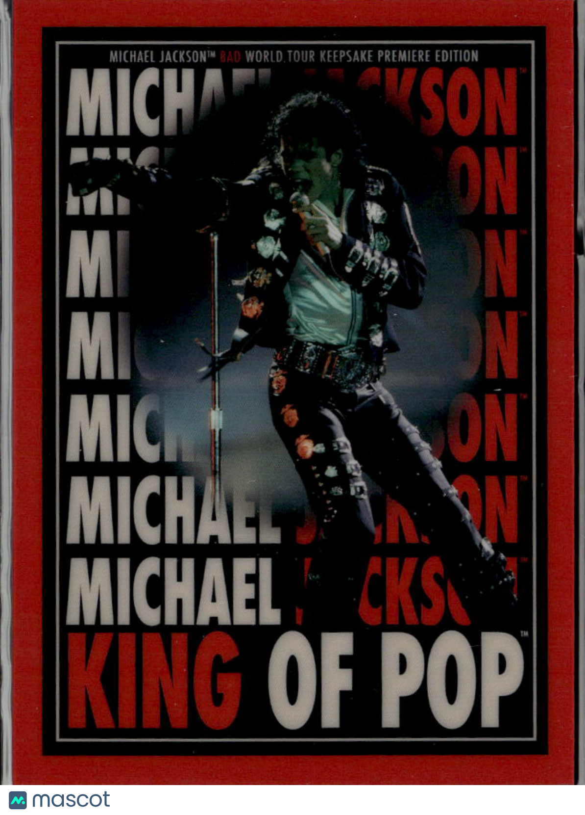 Michael Jackson 2025 Keepsake Bad World Tour 14/87 #202