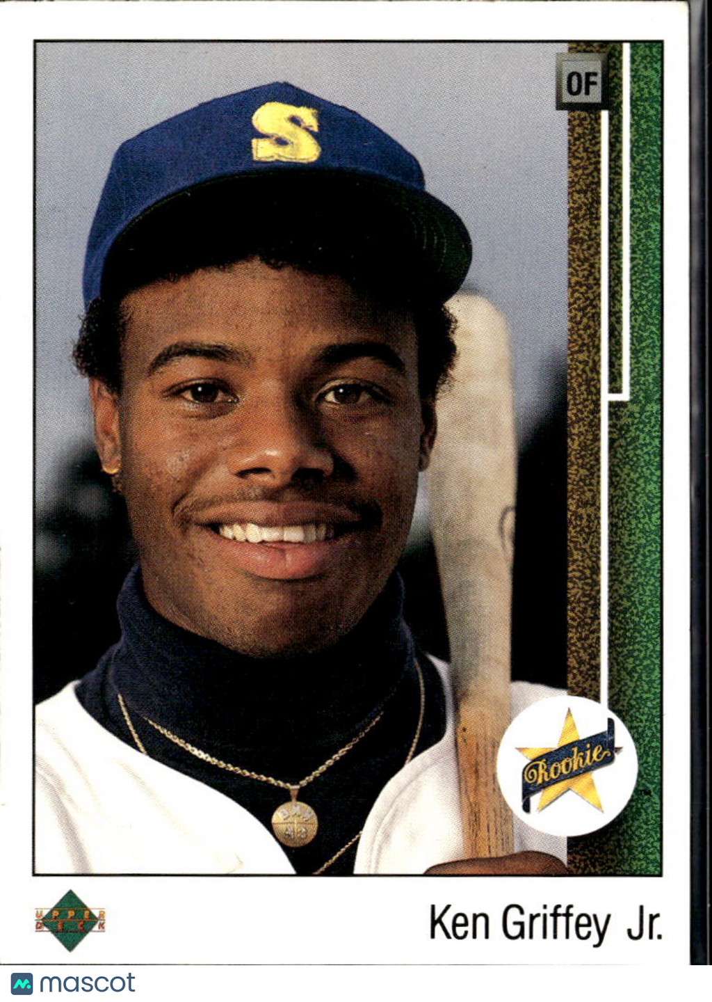 Ken Griffey Jr. 1989 Upper Deck Rookie Card RC #1 Seattle Mariners