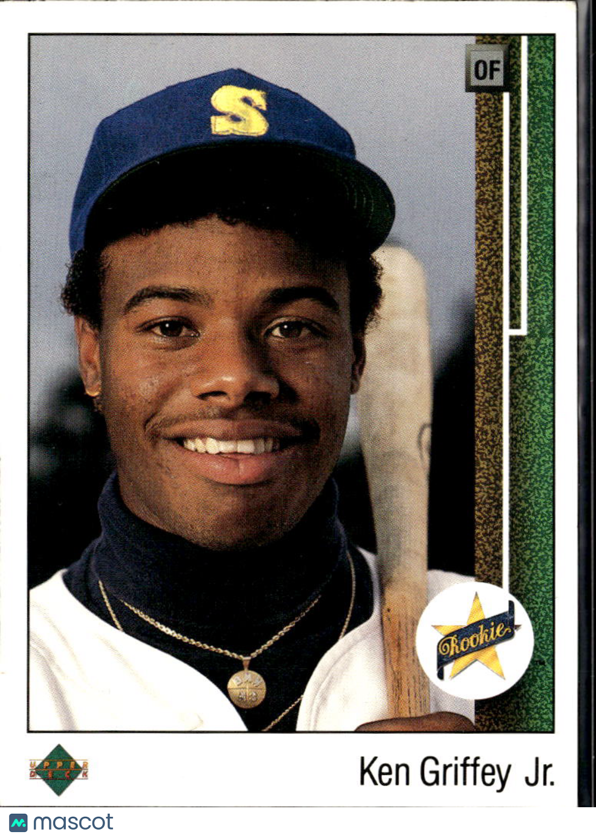 Ken Griffey Jr. 1989 Upper Deck Rookie Card RC #1 Seattle Mariners