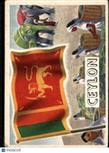 Ceylon 1956 Topps Flags of the World #5